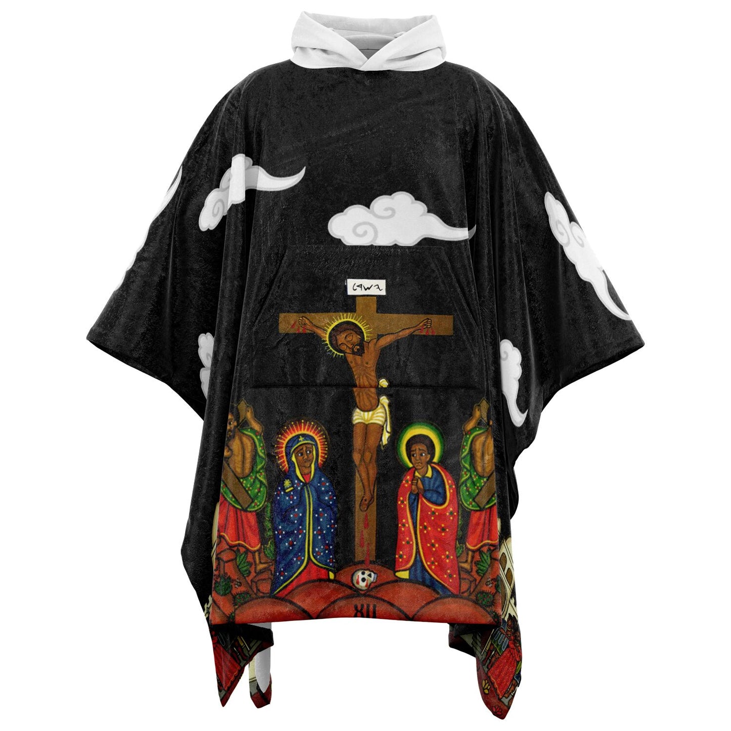 Persecution End Flannel Blanket Poncho