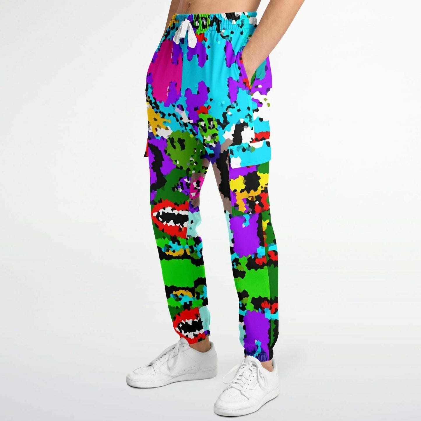 8Bit Melt Me Fashion Cargo Sweatpants