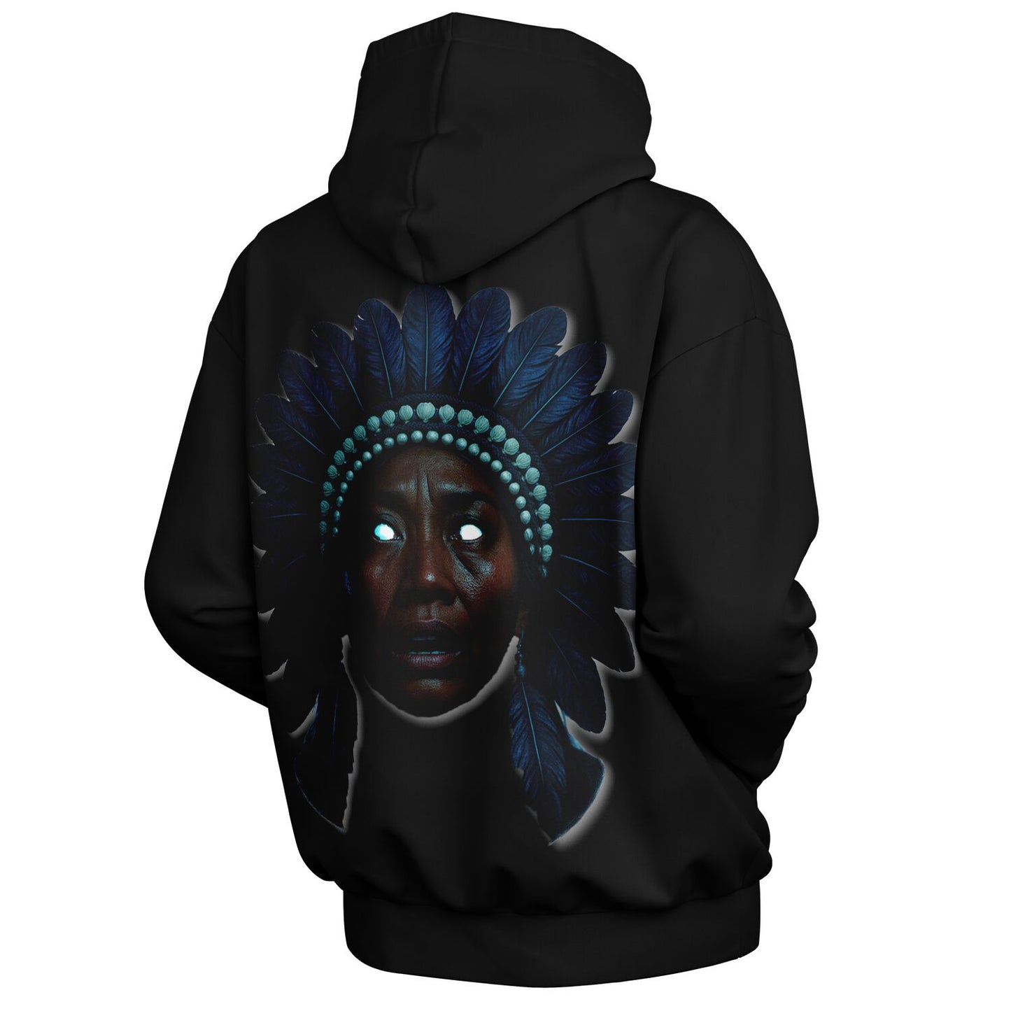 Blue Woe of the Ten Tribes Heavyweight Oversized Hoodie copy