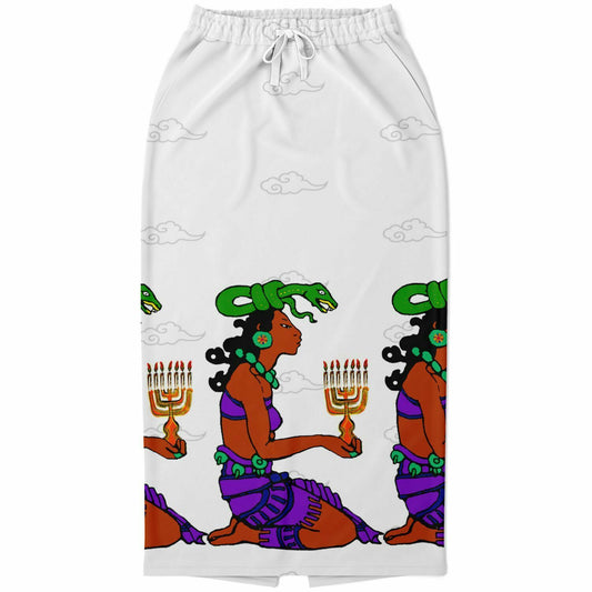 Northern Kingdom Princess Fashion Long Pocket Skirt White