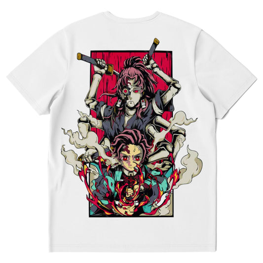 Slayer Of Demons Anime Comic White T-shirt