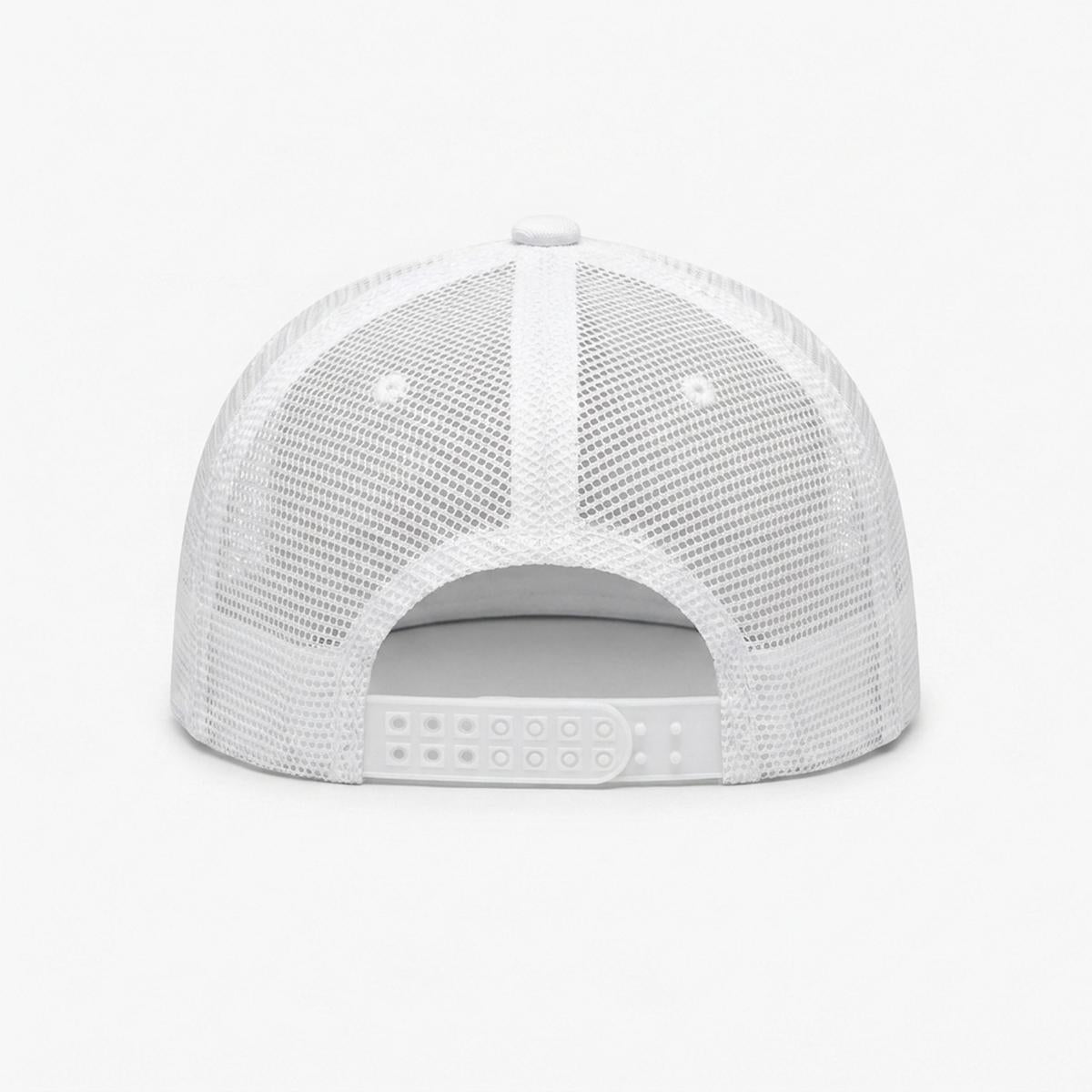 Unarmed Embroidery Flat-Brim Mesh Cap