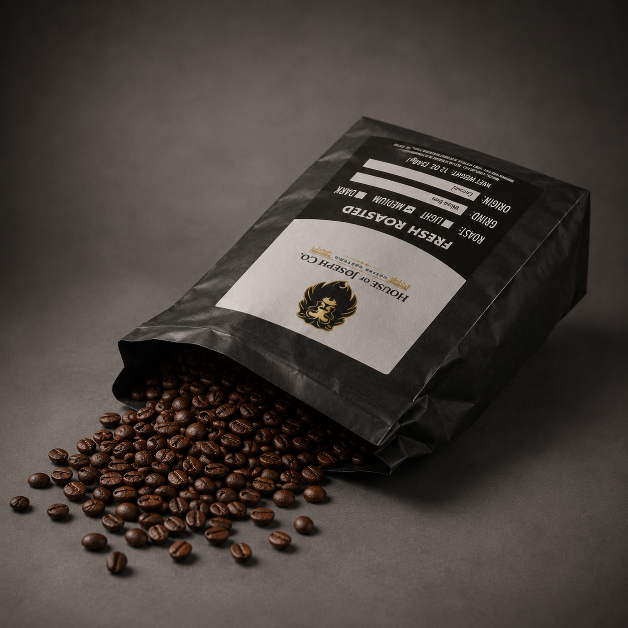 House Of Joseph Co. Coffee Roasters Caramel Espresso Bean Ground Course