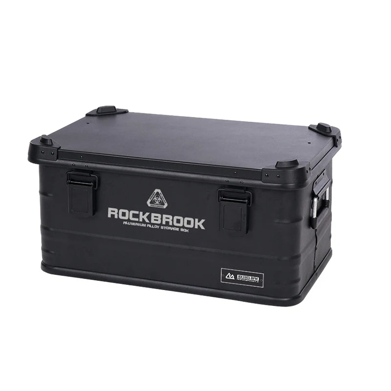 NOMAD OUTDOOR SUPPLY-N40 50L for Rockbrook Weatherproof Aluminium Tool Box Portable for Motorcycle Storage Outdoor Camping Kitchen Coffee Storage