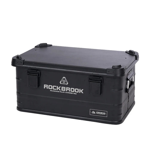 NOMAD OUTDOOR SUPPLY-N40 50L for Rockbrook Weatherproof Aluminium Tool Box Portable for Motorcycle Storage Outdoor Camping Kitchen Coffee Storage