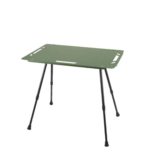 NOMAD OUTDOOR SUPPLY-Cross-Border Outdoor Portable Foldable Tactical Table Lightweight Aluminum Alloy Camping BBQ Table Panel Wood Style