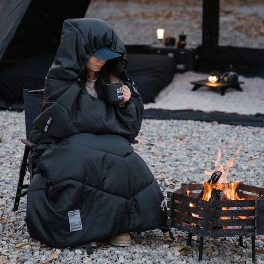 NOMAD OUTDOOR SUPPLY-5°C Sleeping Bag Winter Camping Outdoor Hiking Sleeping Bags with Compression Outdoor Gear