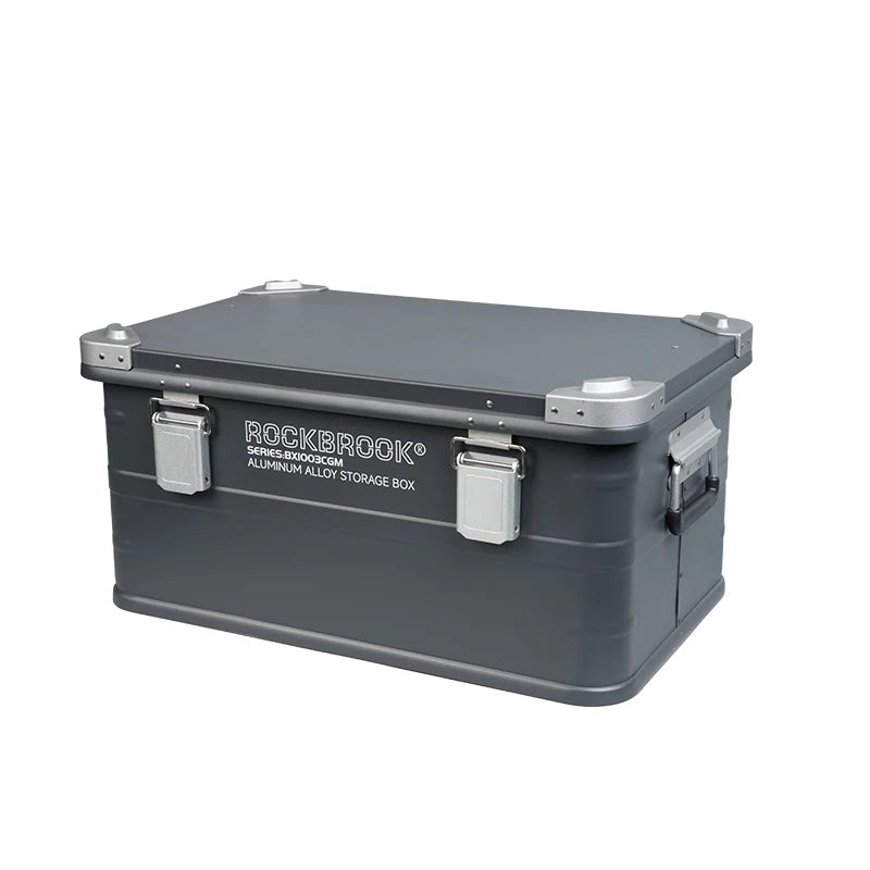 NOMAD OUTDOOR SUPPLY-N40 50L for Rockbrook Weatherproof Aluminium Tool Box Portable for Motorcycle Storage Outdoor Camping Kitchen Coffee Storage