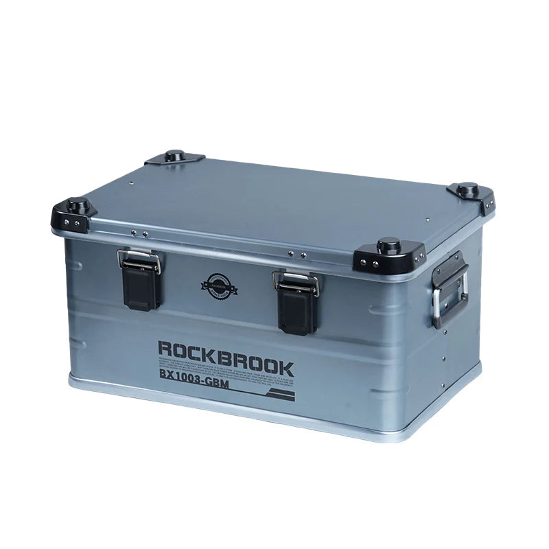 NOMAD OUTDOOR SUPPLY-N40 50L for Rockbrook Weatherproof Aluminium Tool Box Portable for Motorcycle Storage Outdoor Camping Kitchen Coffee Storage