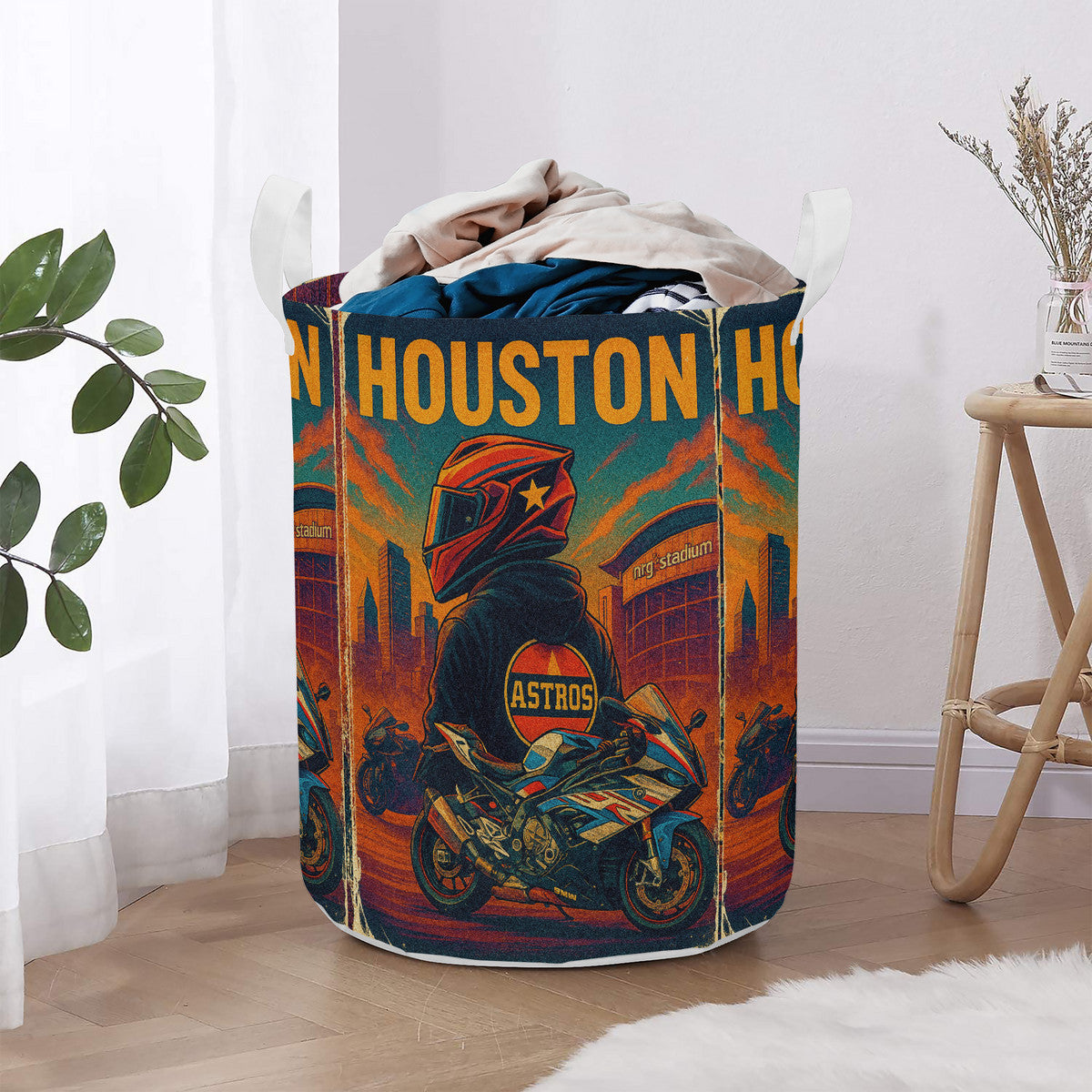 Houston Round Laundry Basket
