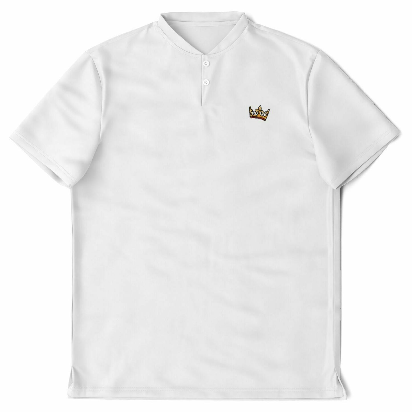 White Blade Collar Polo Shirt