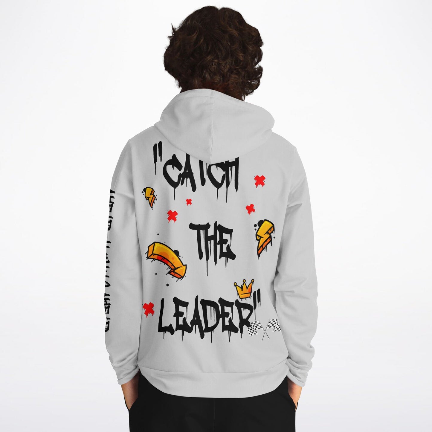Catch The Leader Grey Goose Hoodie