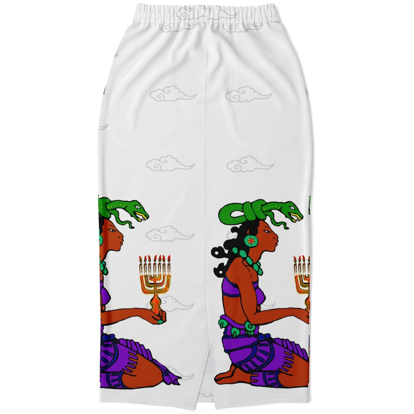 Northern Kingdom Princess Fashion Long Pocket Skirt White