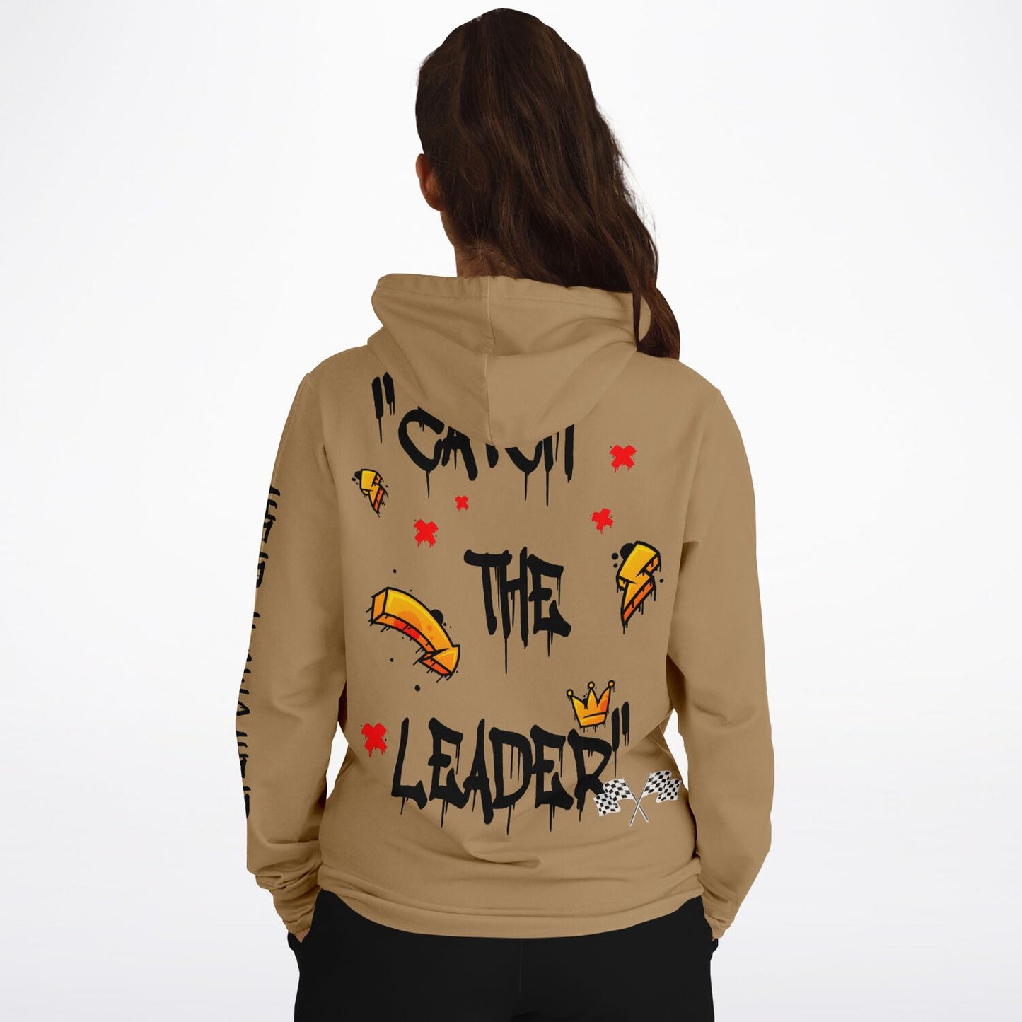 Catch The Leader Sand Hoodie