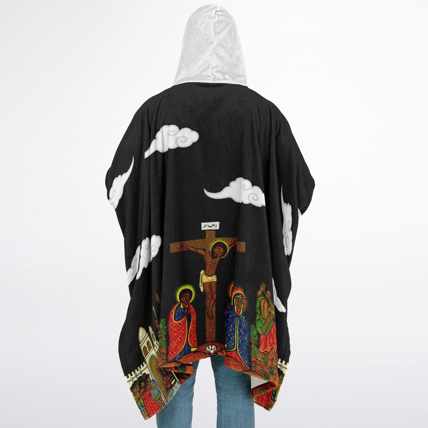 Persecution End Flannel Blanket Poncho