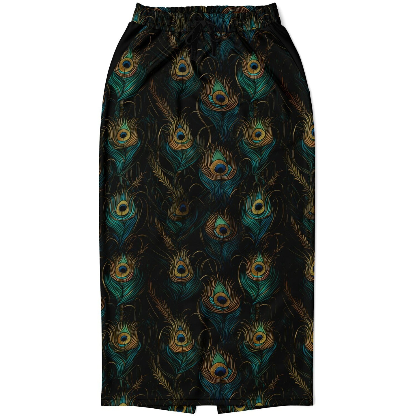 Peacock Fashion Long Pocket Skirt copy