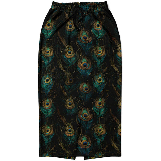 Peacock Fashion Long Pocket Skirt skirt - product image 1