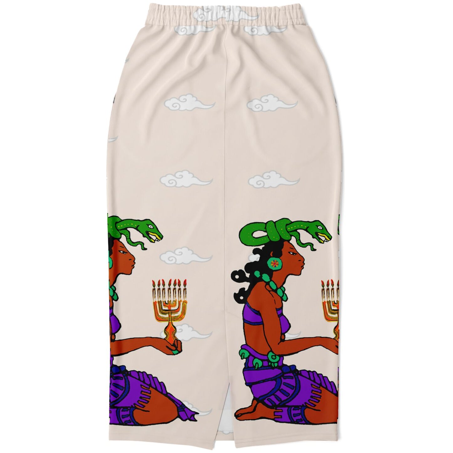 Northern Kingdom Princess Fashion Long Pocket Skirt Creme