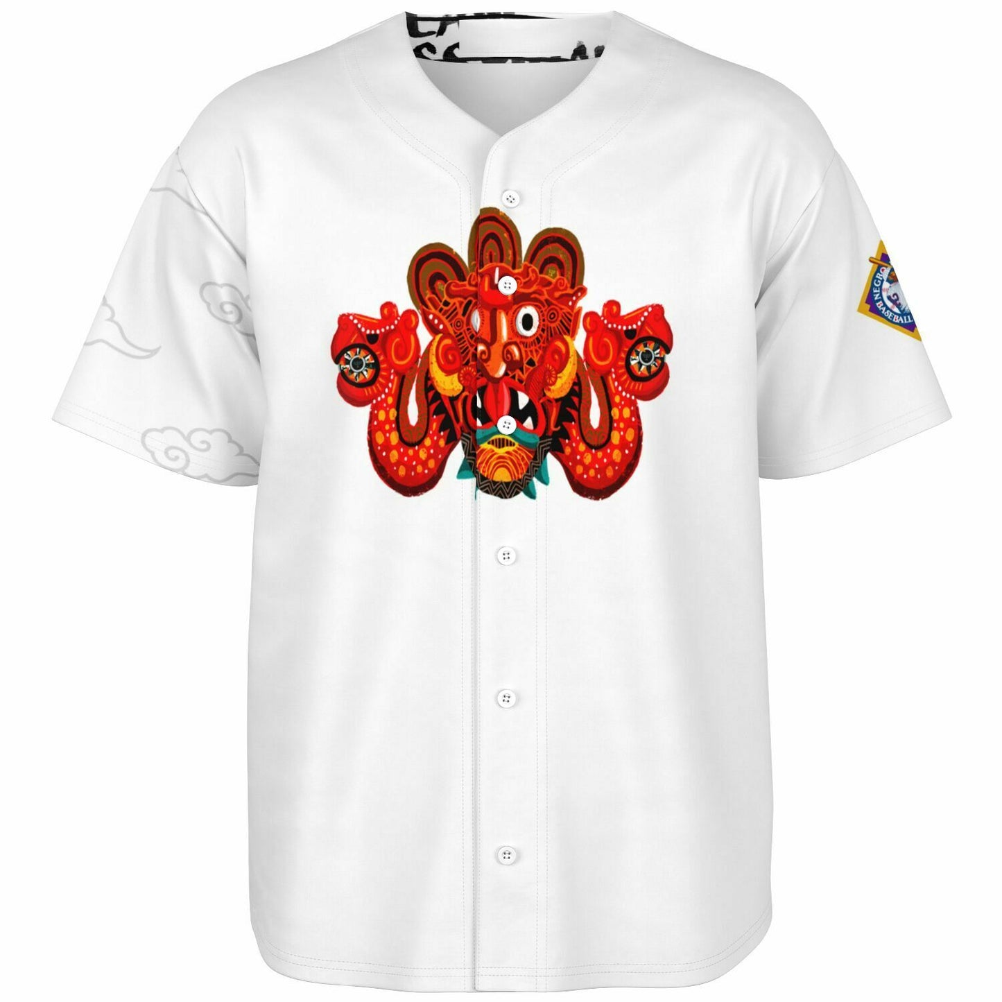 Hebrew Top 10 Baseball Jersey Classic White