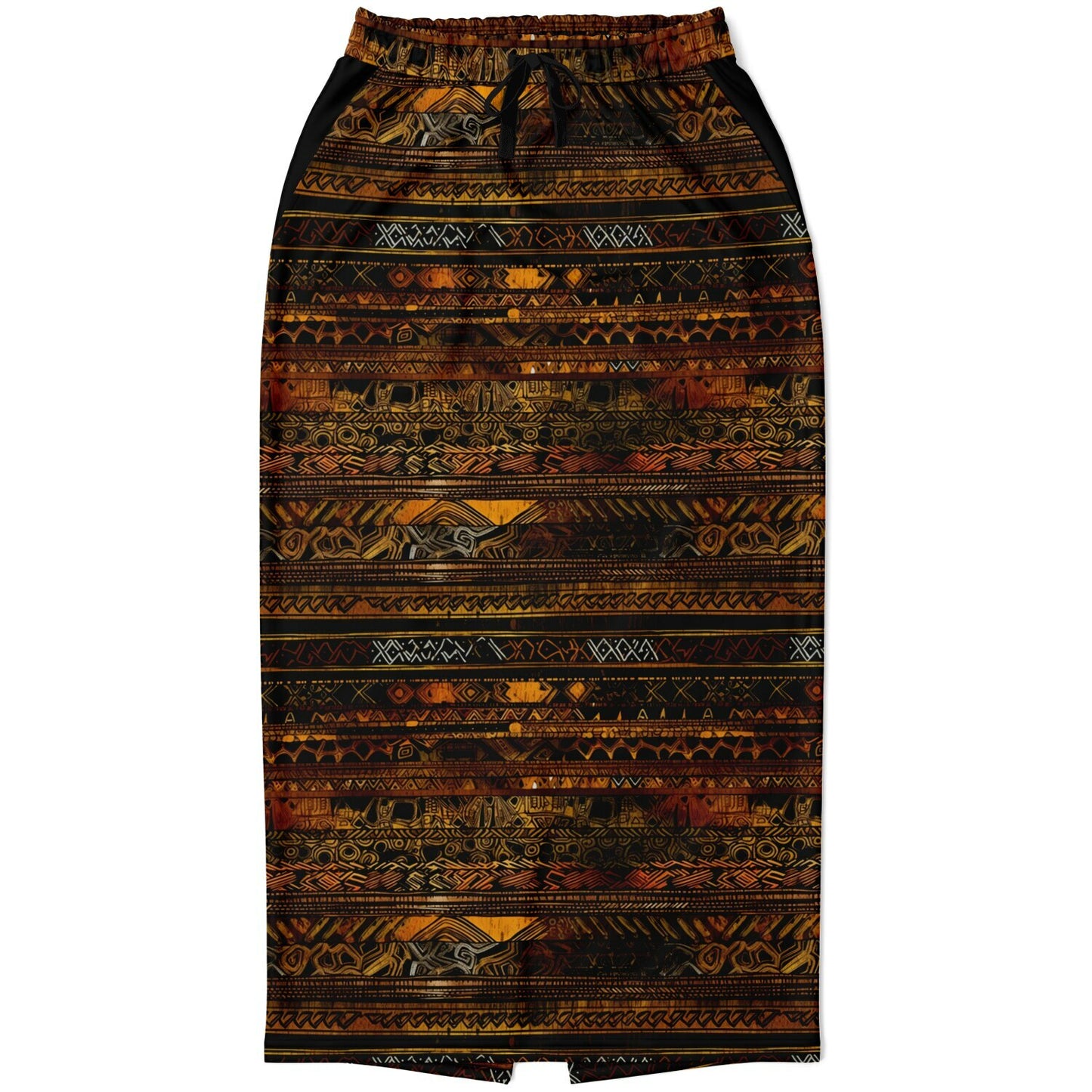 Tribal Fashion Long Pocket Skirt