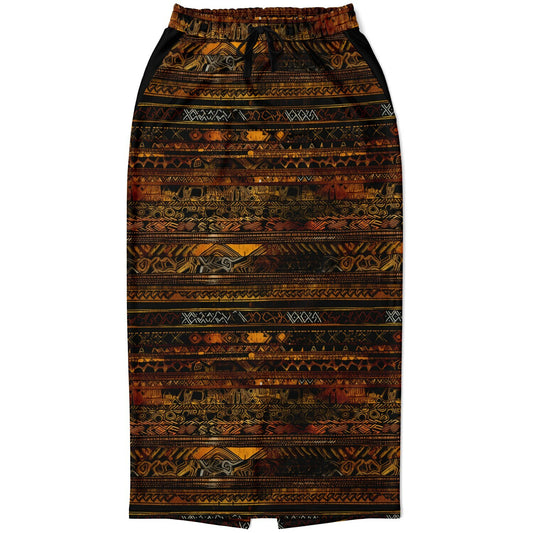 Tribal Fashion Long Pocket Skirt skirt - product image 1