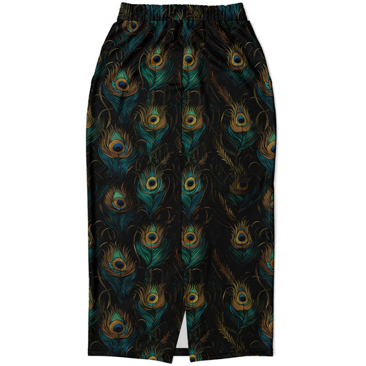 Peacock Fashion Long Pocket Skirt skirt - product image 2 alternate view