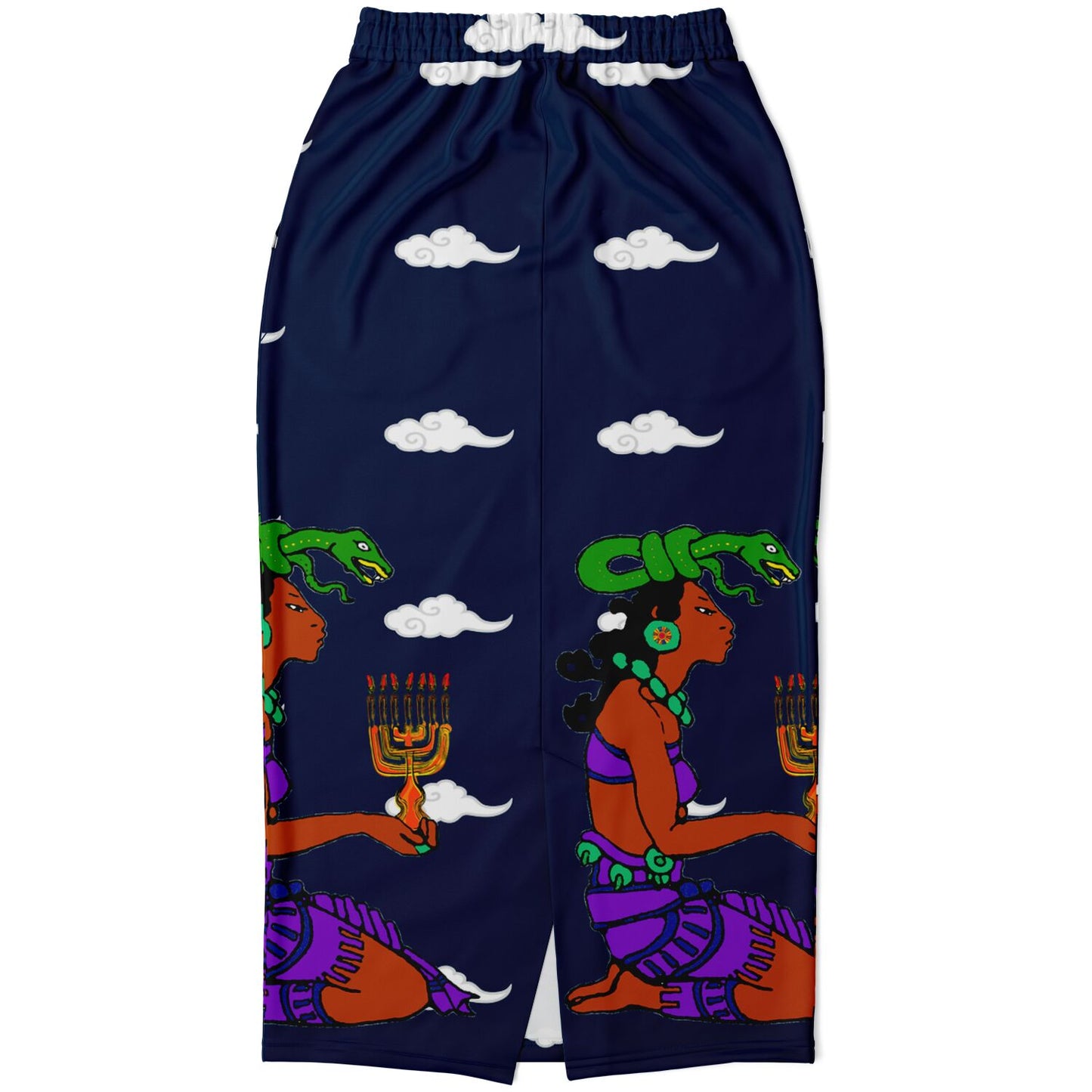 Northern Kingdom Princess Fashion Long Pocket Skirt Navy