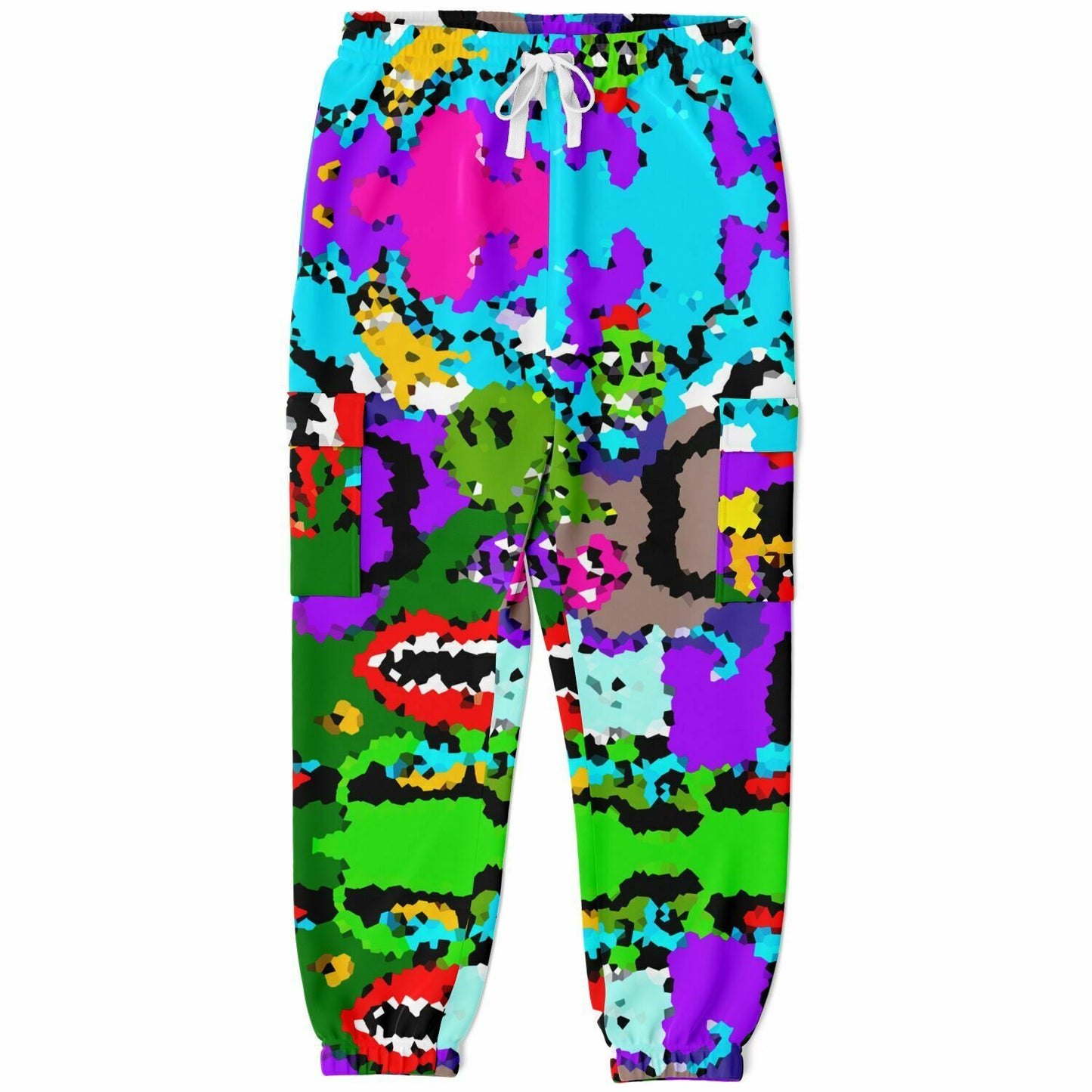 8Bit Melt Me Fashion Cargo Sweatpants