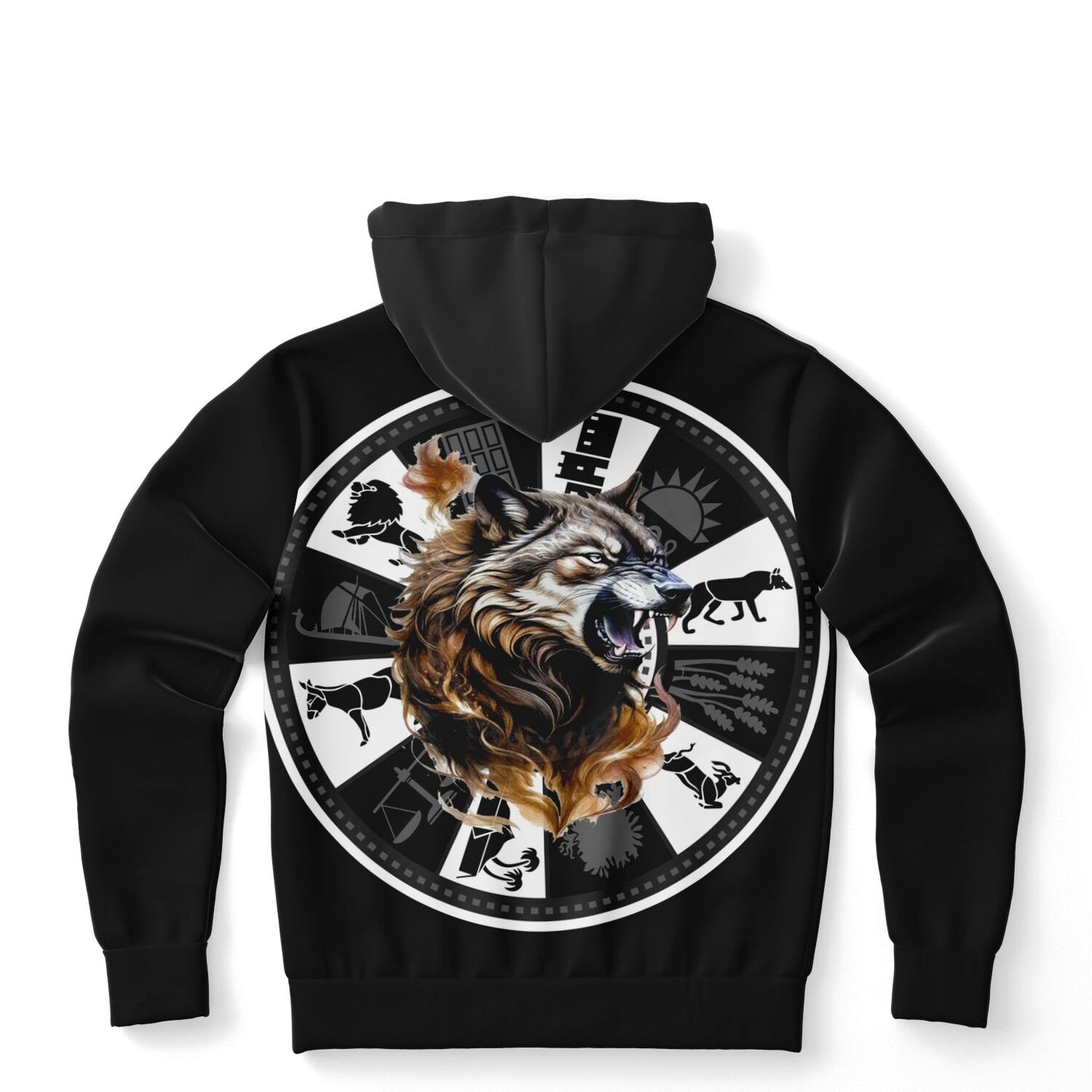 Benjamin Premium Black Hoodie