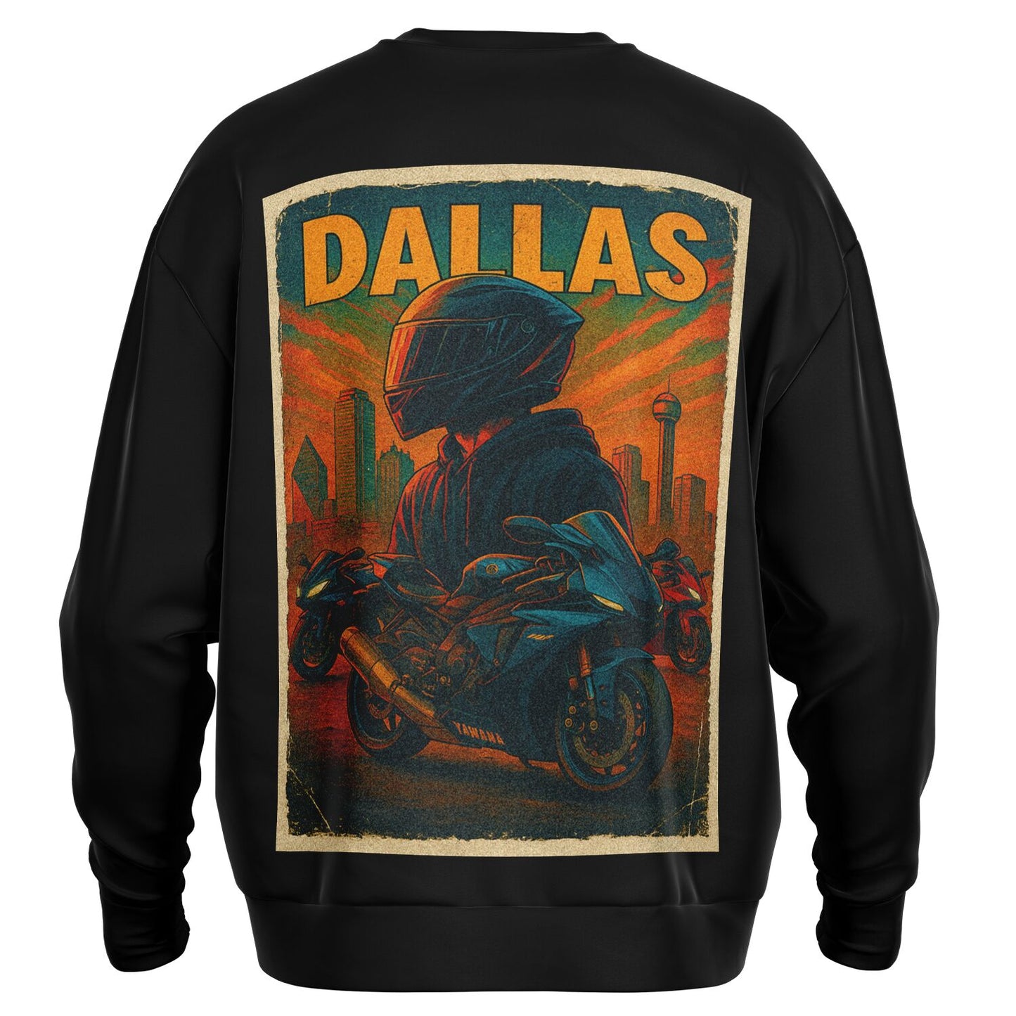 Dallas Most Wanted Heavyweight Oversized Sweatshirt