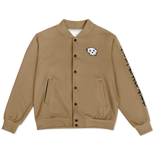 Catch The Leader Sandstone Baseball Jacket