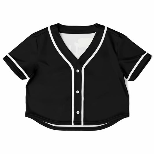 I Want SMOKE Cropped Baseball Jersey