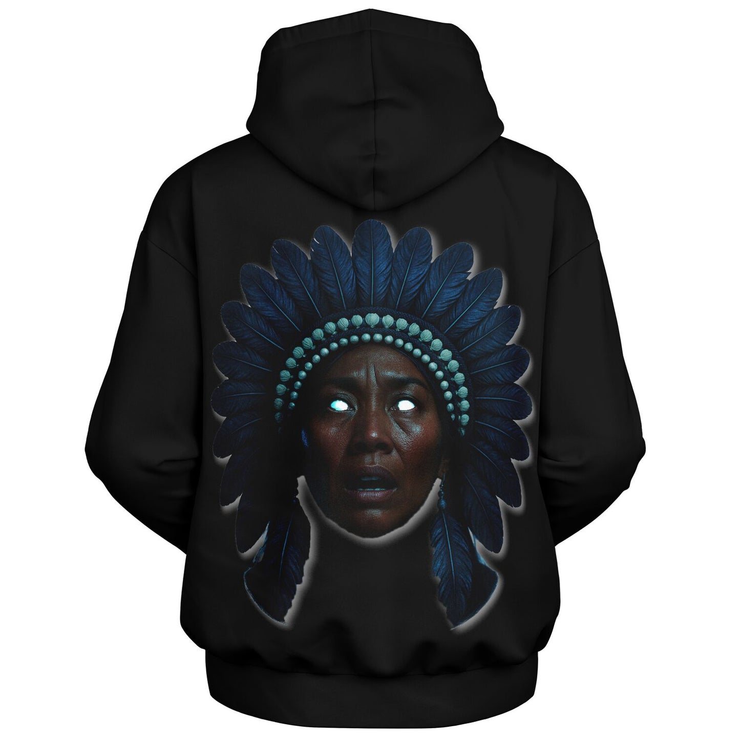 Blue Woe of the Ten Tribes Heavyweight Oversized Hoodie copy
