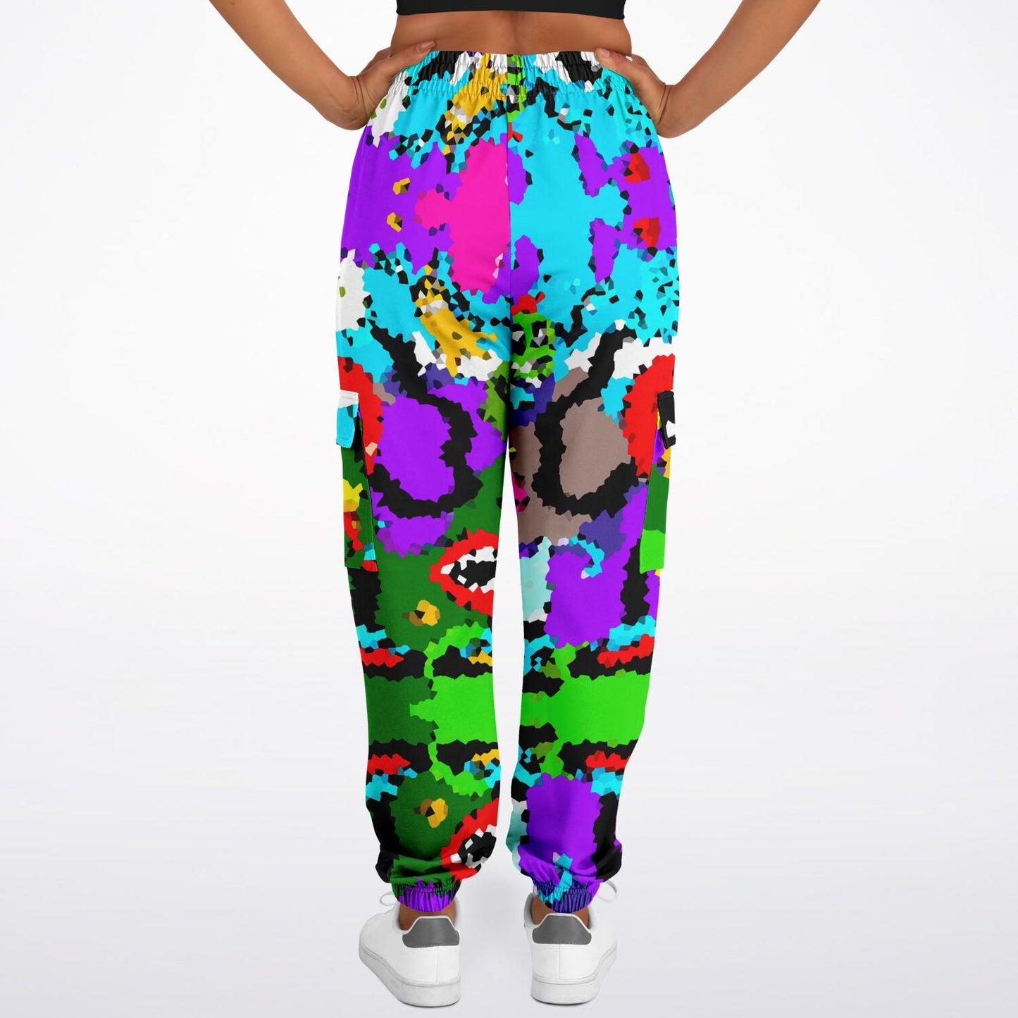 8Bit Melt Me Fashion Cargo Sweatpants