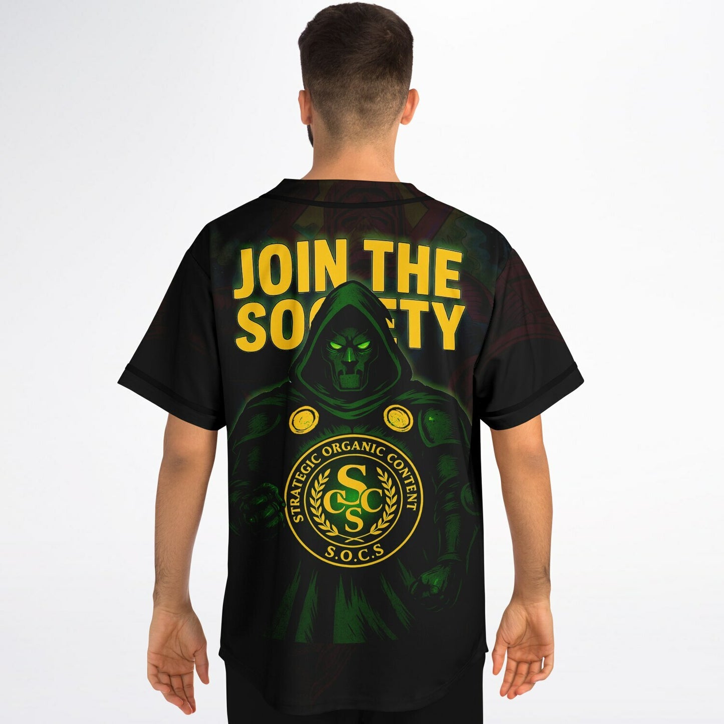 SOCS Society Baseball Jersey