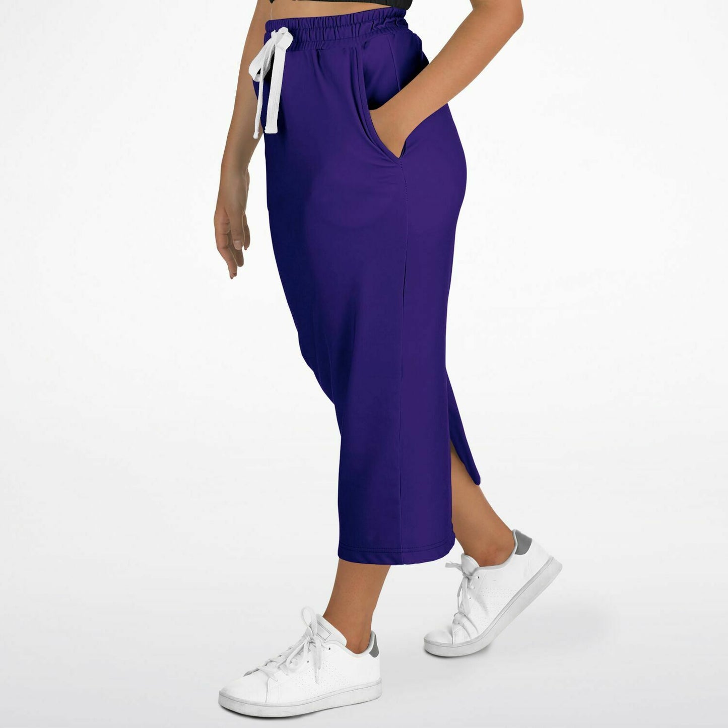 Royal Purple Fashion Long Pocket Skirt Royal Purple copy