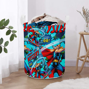 ThunderKlap Thor Comic Laundry Basket