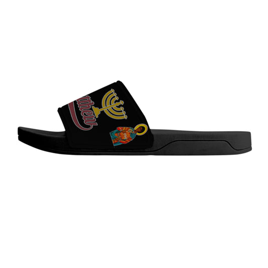 St. Matthew Slide Sandals - Black