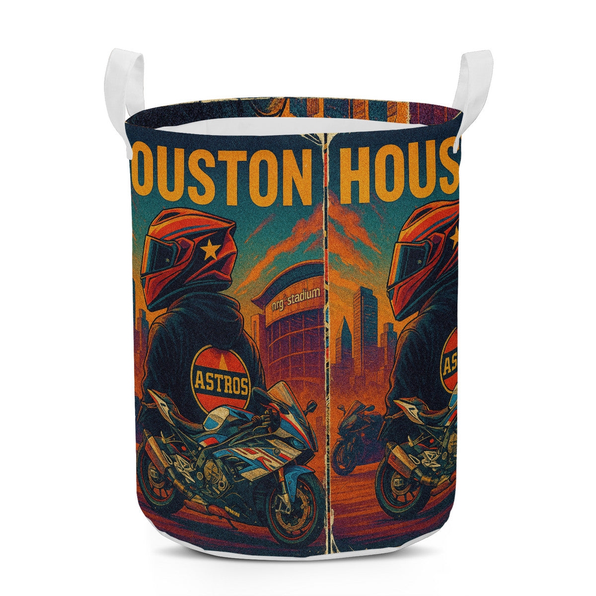 Houston Round Laundry Basket
