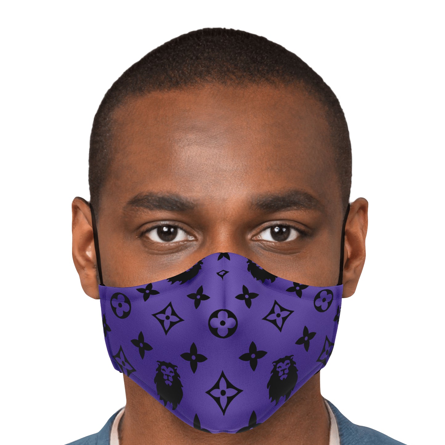 Hebrew Israelite Tribe Of Judah Sequence Royal Purple Face Mask