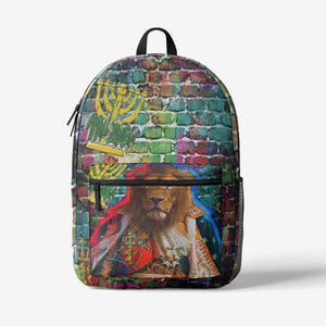 Tru Brew Camp Bag Retro Colorful Print Trendy Backpack