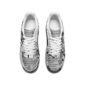 Negroland Unisex Low Top Leather Sneakers
