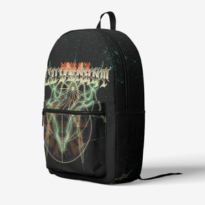 Masters Of The Covenant Galaxy Retro Colorful Print Trendy Backpack