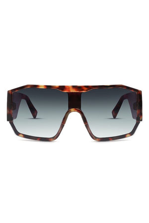 Retro Square Oversize Fashion Aviator Sunglasses