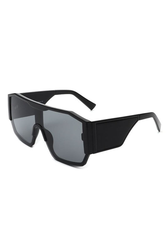 Retro Square Oversize Fashion Aviator Sunglasses
