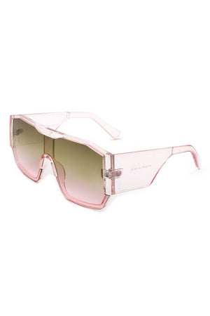 Retro Square Oversize Fashion Aviator Sunglasses