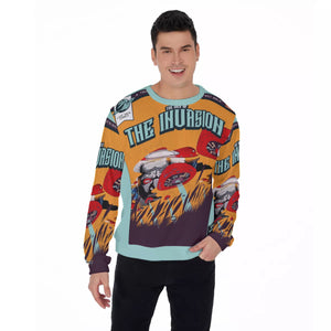 All-Over Print Men's Sweater