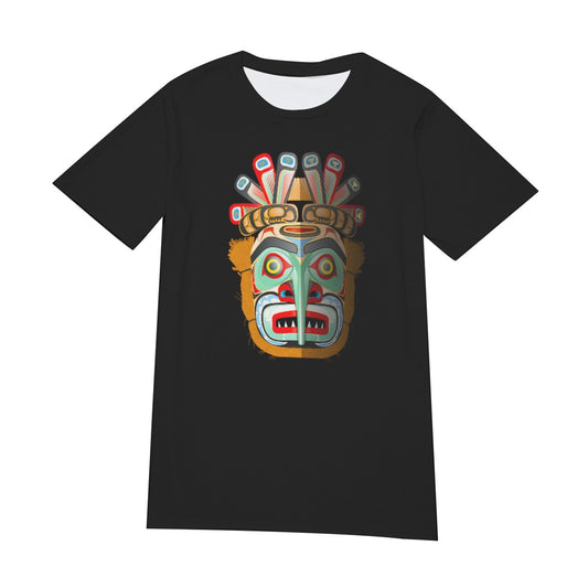 Aztec All-Over Print Men's O-Neck T-Shirt | 190GSM Cotton