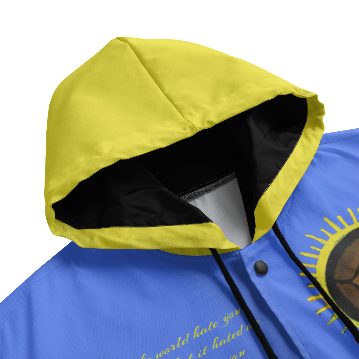 Humble Hebrew Limited Black Men's Varsity Jacket w/Hood