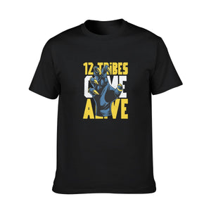 Come Alive 12 tribes Men's O-neck Short Sleeve T-Shirt | 180GSM Cotton (DTF)